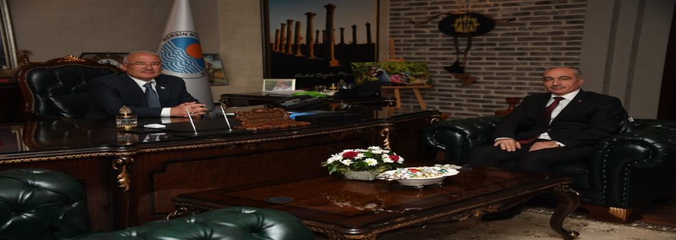 Mersin Büyükşehir Belediye Başkanlığına Gerçekleştirilen Ziyaret